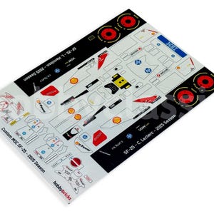 Pre-Cut Stickers - SF-25 - 2025 Season - Custom Brick MOC