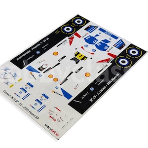 Pre-Cut Stickers - SF-25 - 2025 Miami GP - Custom Brick MOC