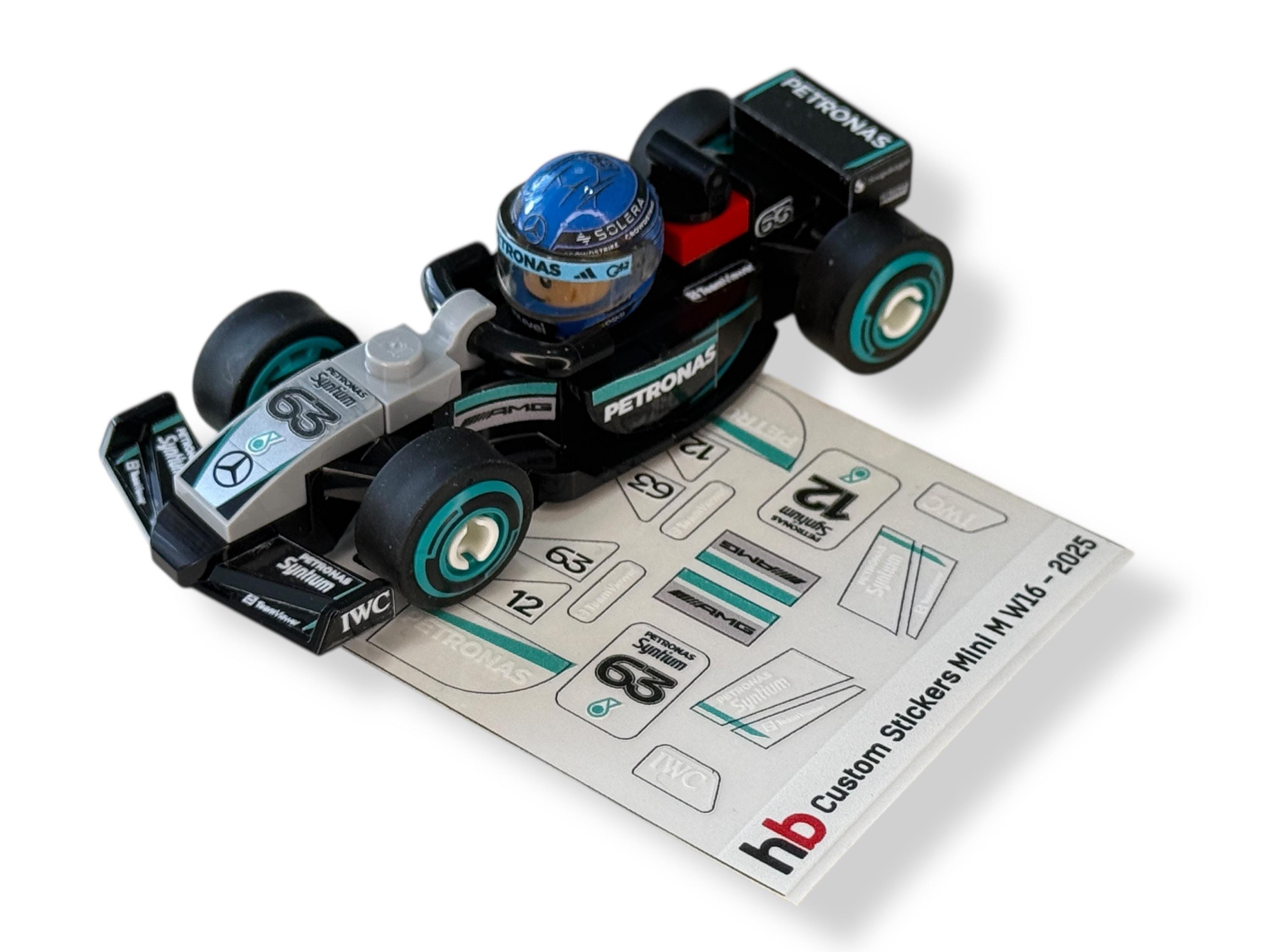 Alternative Stickers - M W16 - LEGO® F1® Collectible Race Cars