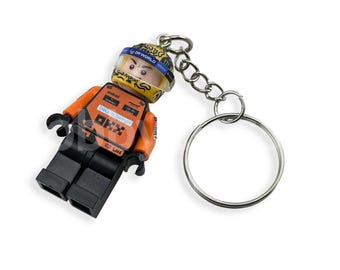 Custom MiniFig Keychain - Lando Norris - 2024 Season