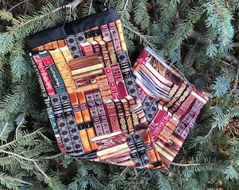 Books mahjongg rack sleeve, drawstring bag to hold your 4 mahjong racks and pushers, Classic Books, The Racker