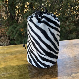 Zebra Fur Tote Bag - Etsy display picture 1