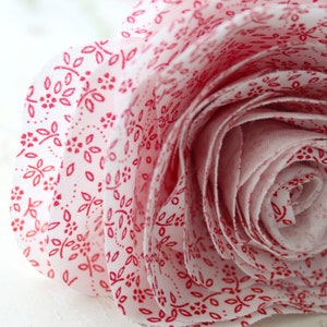 Cotton Rose 2o aniversario de bodas, Algodón tradicional, Esposa, Esposo, Pareja, Recuerdo eterno, Recuerdo, Jarrón no incluido, Tienda del Reino Unido imagen 7