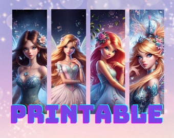 Fairy Bookmark|Fairy Book|Winx Clup|Winx Bookmark|Fairy|Fairy Core|digital bookmark|enchanted|Fairytale|encharted|fairy lovers|magical|winx