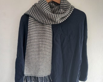 Crochet Scarf Pattern: Mica Striped DK Cotton (PDF)