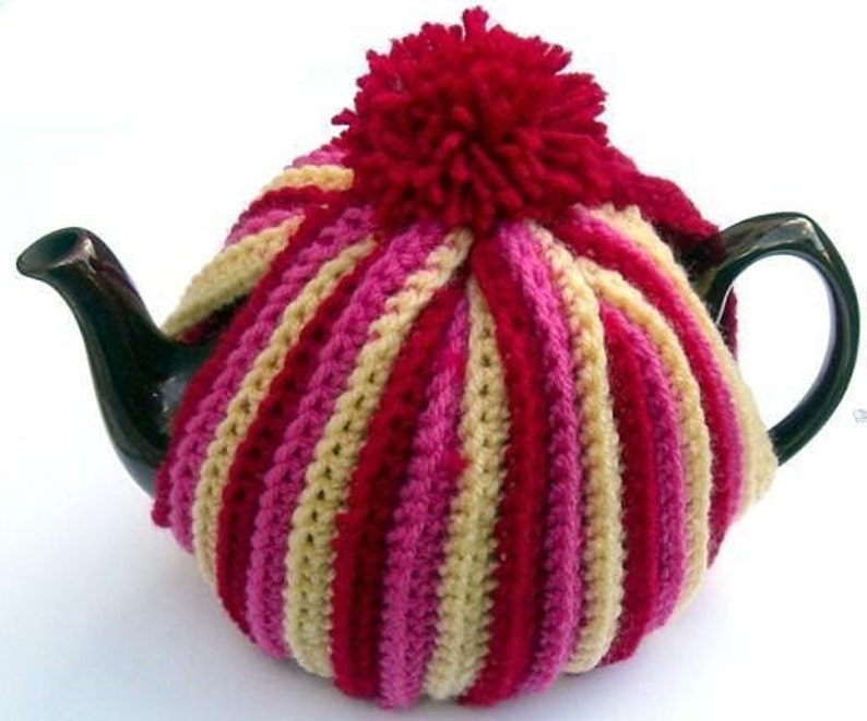 Crochet Pattern for Tea Cosy teapot cozy DK PDF Etsy