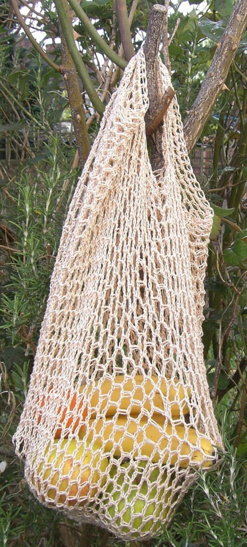 Crochet Pattern Market String Bag PDF Instant Download Etsy