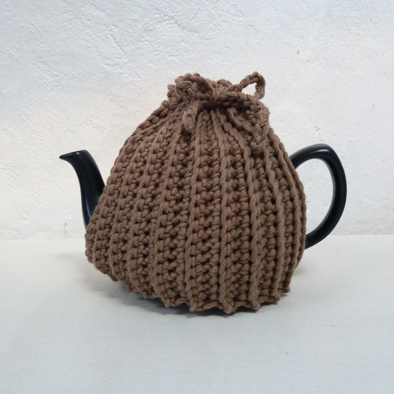 Crochet Pattern Super Chunky Tea Cosy Cotton Vegan Instant Download PDF 