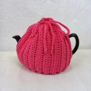 Two-Strand Tea Cosy - Crochet Pattern - Pure Cotton - PDF - Instant Download