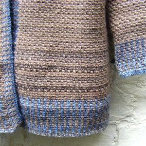 Crochet Pattern Sedimentary Cardigan Sweater for Women DK Instant Download PDF image 4
