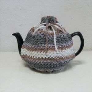 Crochet Pattern - Granite Stitch Tea Cosy - DK Cotton - PDF