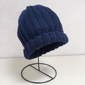 Crochet Pattern - Ridgeway Hat - Textured Cotton Hat - Men or Women - DK - PDF