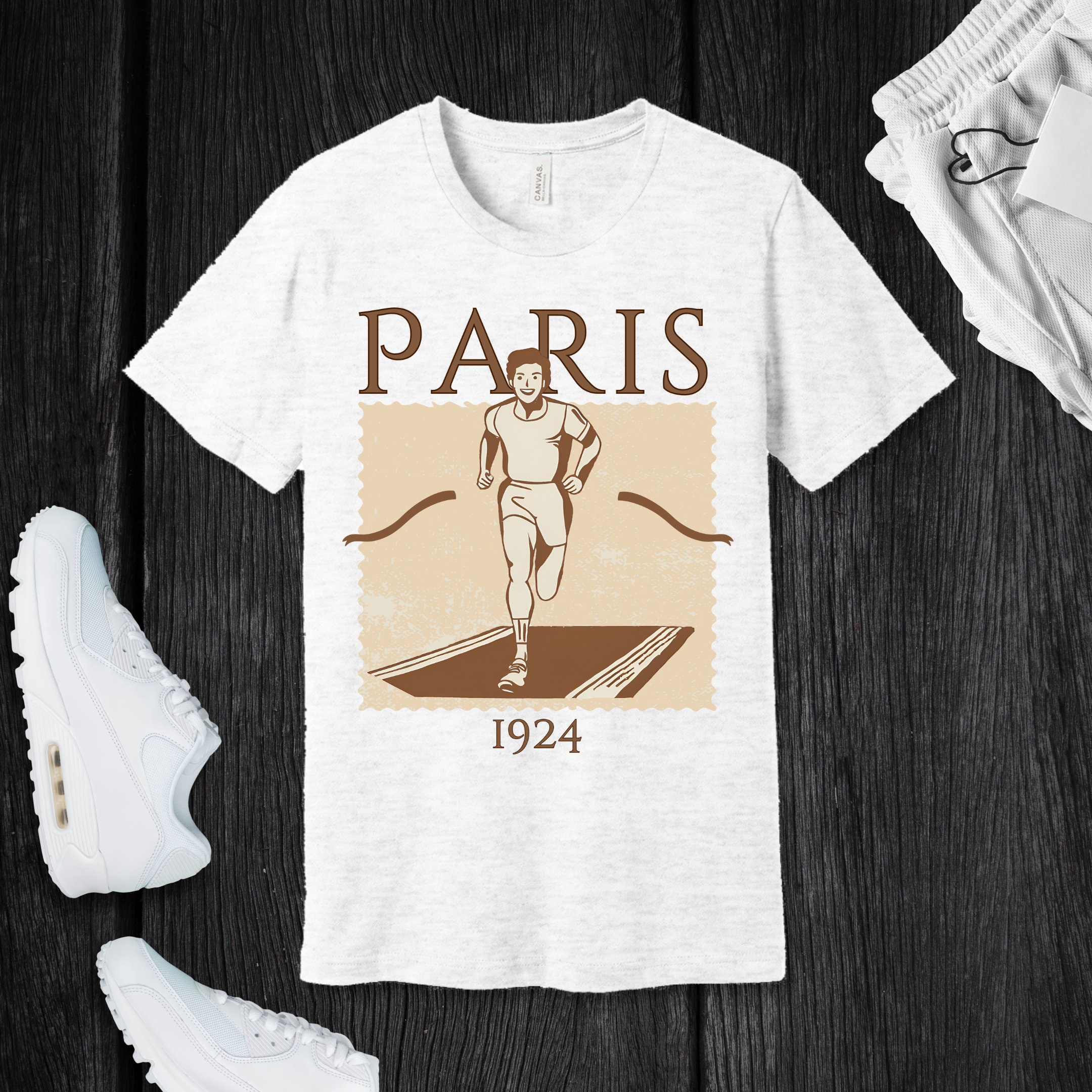 Paris 1924 Animated Nostalgic Vintage Style Summer Olympics Sports Old ...