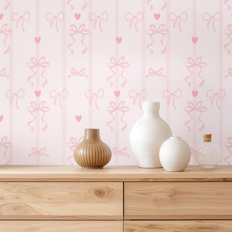 The Silent Pink Bow Wallpaper That Turns Ordinary Windows Into Magic Moments