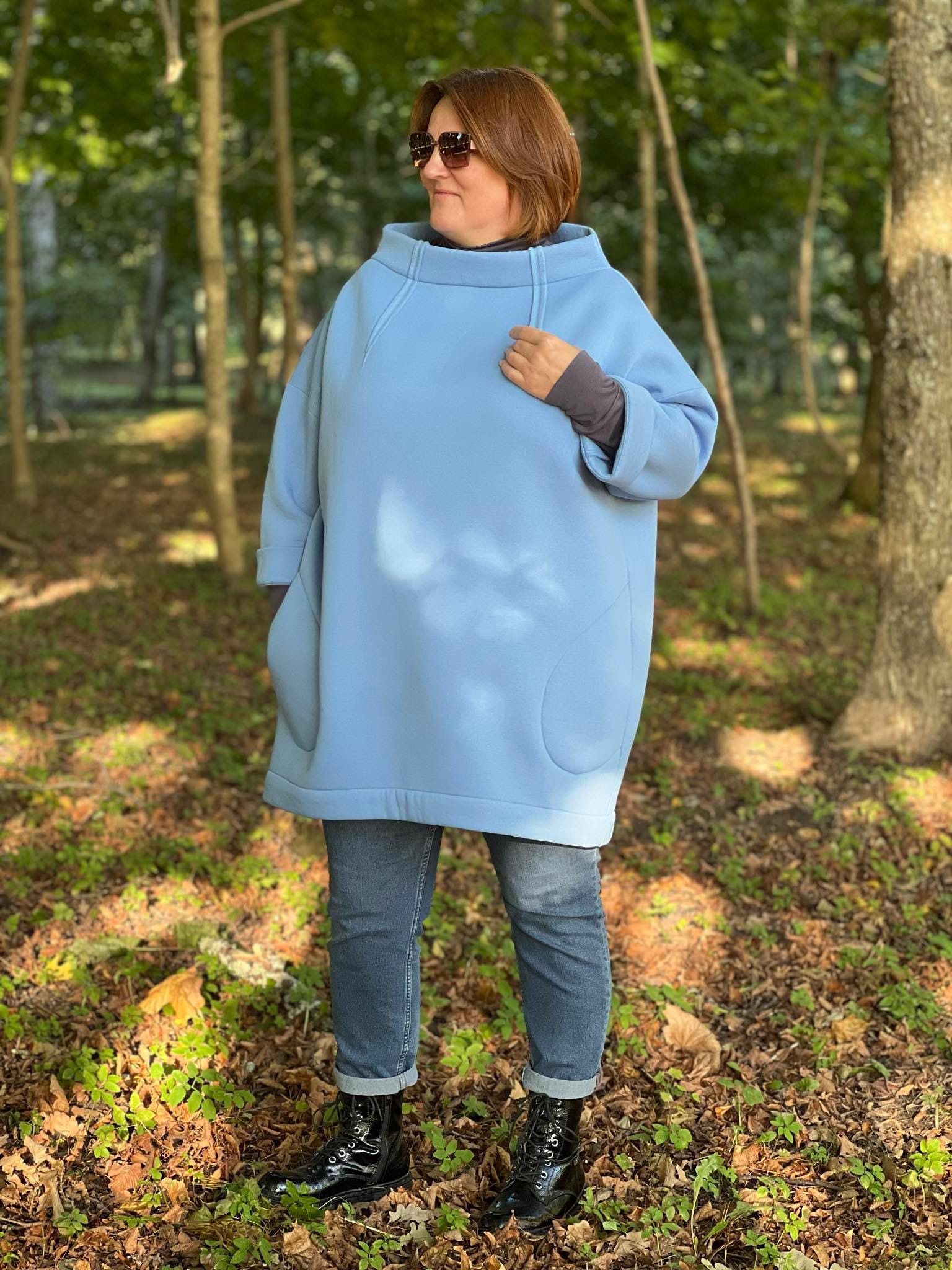 Womens plus size tunic sweatshirts sale
