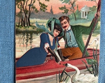 Lot of assorted vintage Valentine's Day postcards