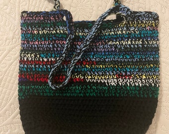 Tote bag - Hand Crocheted
