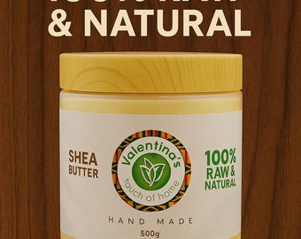 Burro di karité grezzo al 100%