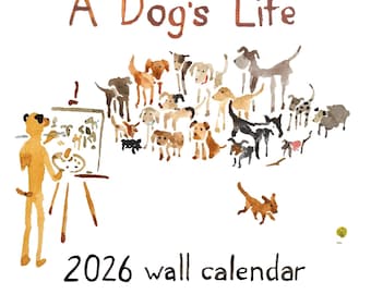 A Dog's Life 2026 Wall Calendar