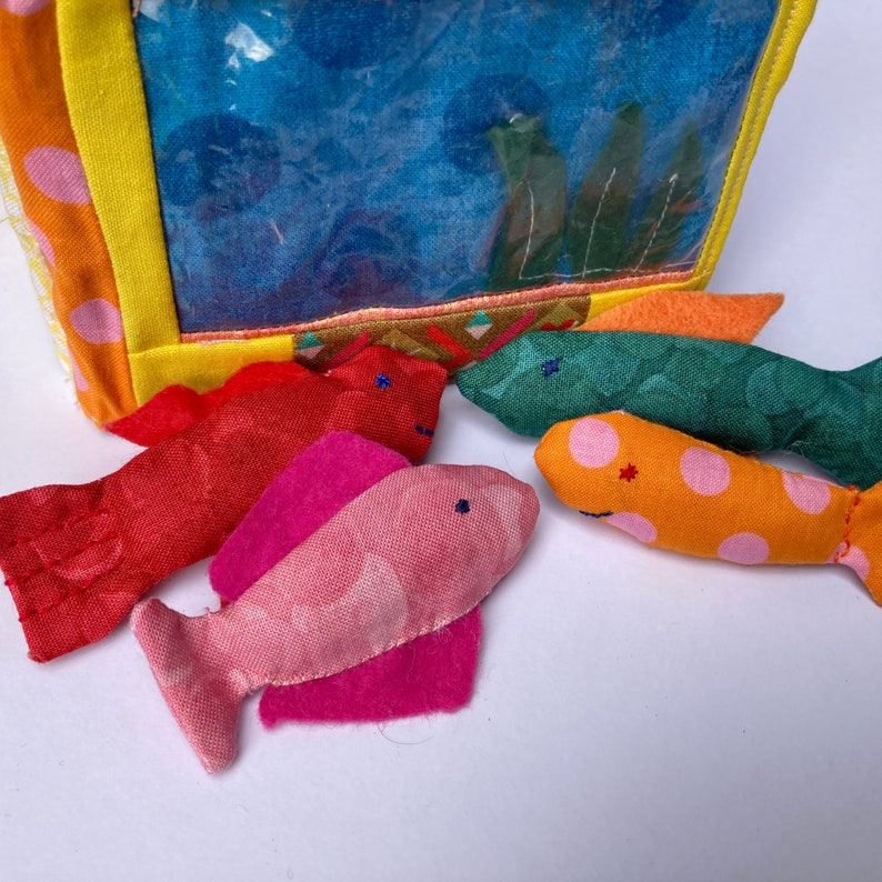 Tiddly Fish A Tiny Fish Toy Digital Sewing Pattern, Instant Download Etsy