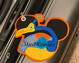 Boutique Custom  Kevin Mouse Head Travel Luggage Tag **MDCT** -- You can personalize your tag or use it as an identifier