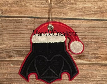 Boutique Custom Dark man Santa Mickey Head Travel Luggage Tag **MDCT** -- You can personalize your tag or use it as an identifier