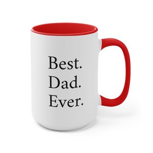 Mug Notre meilleur papa de tous les temps - Cadeau amusant pour papa, cadeau unique pour la fête des pères, idéal pour les papas et les beaux-pères