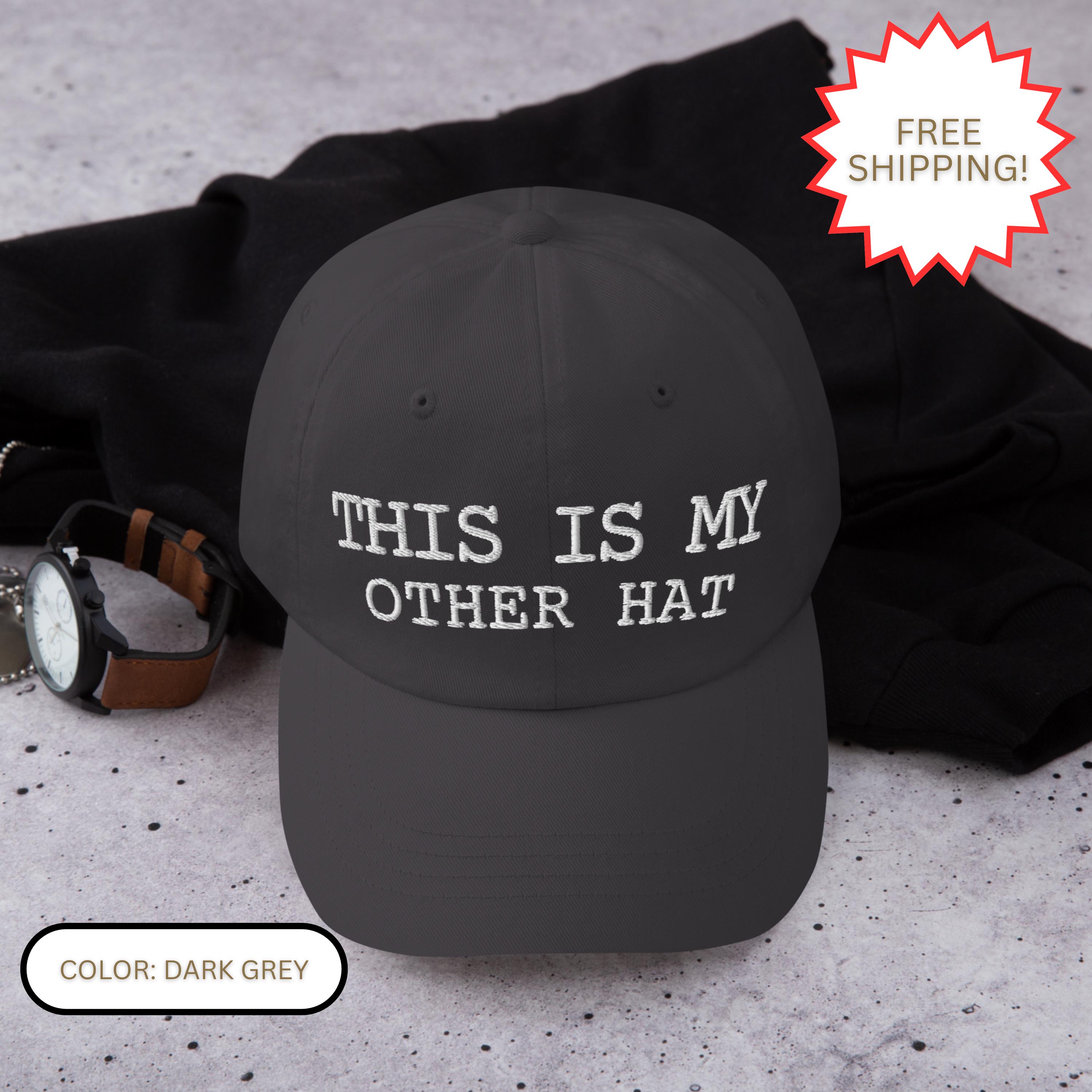 Funny Dad Hat, Unisex Cotton Baseball Cap, Adjustable Travel Hat My Dad Will Kill You Hat Funny Protective Dad Meme Baseball  main image 3
