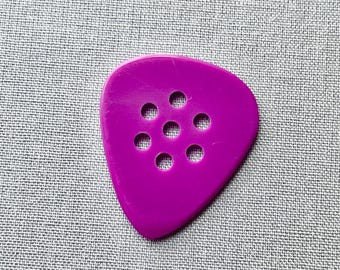 Púa de guitarra Purple Martin de 1,3 mm: púa de plástico artesanal