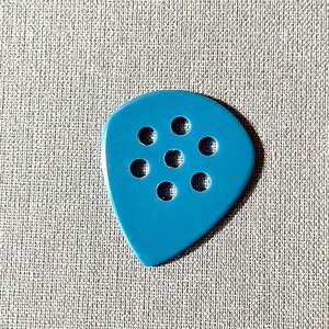 The Bluejay Jazz Guitar Pick 1.0 mm | Customizable Handmade Plectrum | Perfect Personalized Guitar Gift for Him | Durable Guitar Accessory