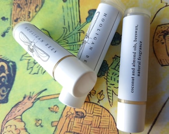 All natural beeswax lip balm