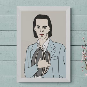Nick Höhle und die schlechten Samen Poster | Digitaldruck