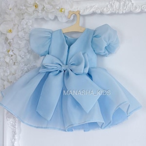 Blue Baby Girl dress: Ideal for Birthdays, Christmas, New Year, Beauty Pageants and other Special Occasions