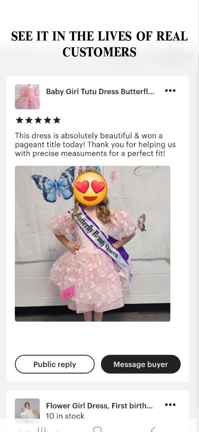 Baby Girl Tutu Dress Butterfly Dress Pink Tulle Dress, Wedding Baby Dress, Butterfly Lace, Birthday girl dress, Pink Butterfly Toddler Dress image 9