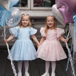 Birthday Girl Dress, Sparkly Flower Girl Dress, Glitter Tutu Baby Girl Wedding Outfit, Special Occasion Girls Photoshoot Dress, Prom Gown