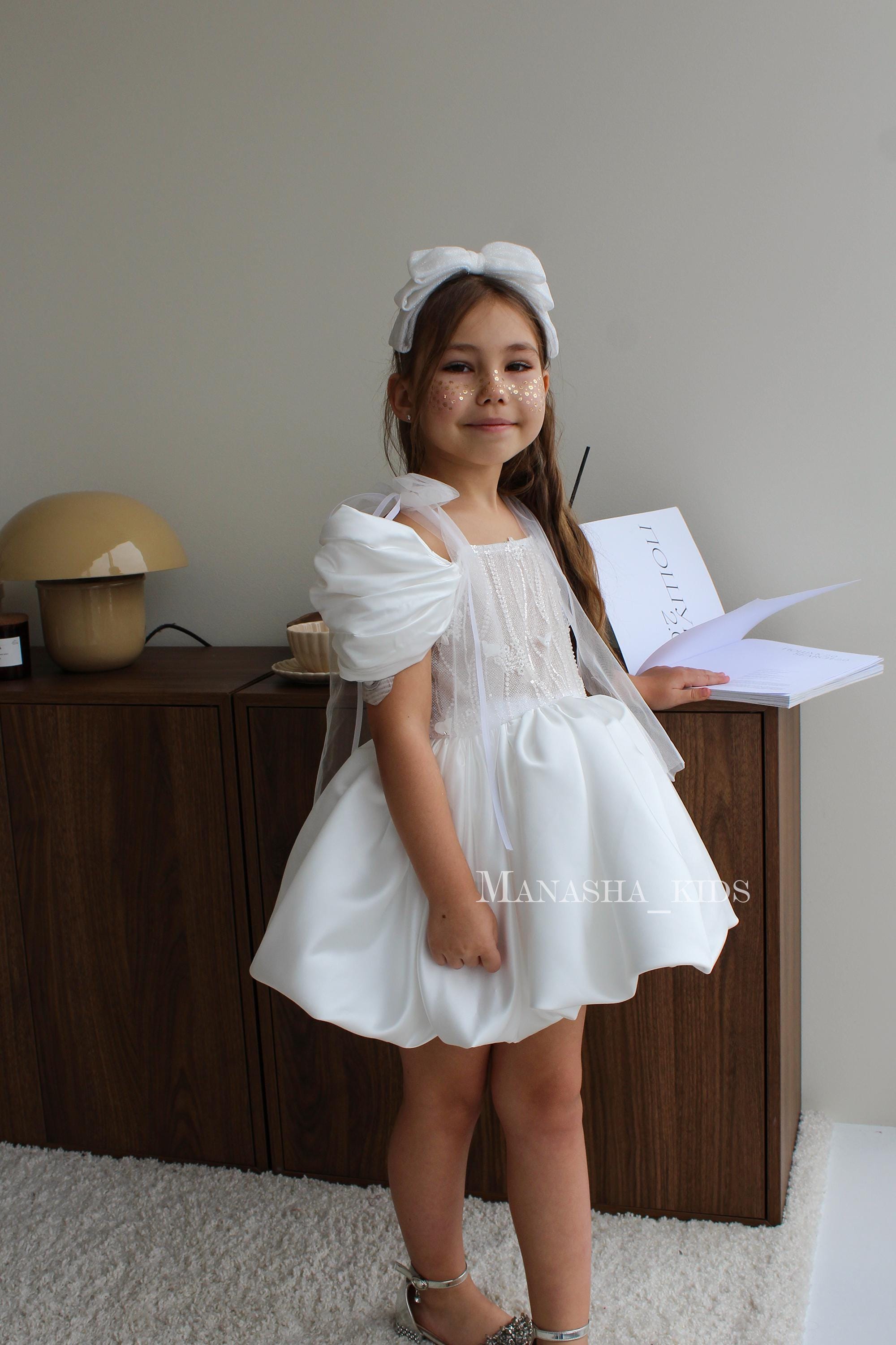 Junior Bridesmaid Dress - Etsy UK