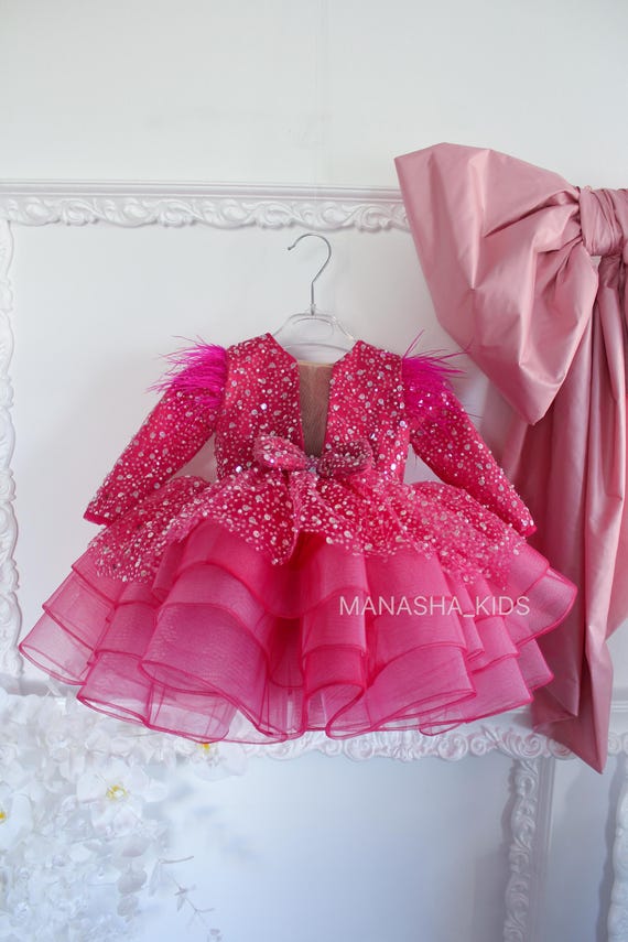 Christmas Girl Dress, First Birthday Dress, Sparkling Dresses, Beauty Pageant Tutu Outfit, Birthday Party Girl Gift Christmas Girl Dress, First Birthday Dress, Sparkling Dresses, Beauty Pageant Tutu Outfit, Birthday Party Girl Gift