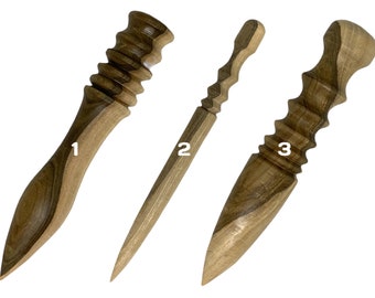 Professional Leather Edge Slicker Tree Walnut Perfect Polisher 3 Options