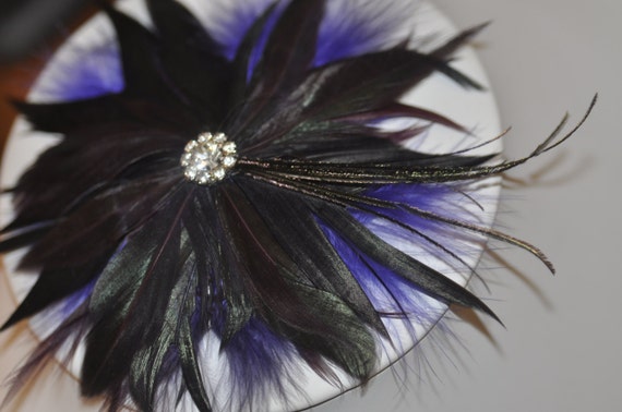 New Vintage Feather Barrette - image 3