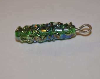 Lampwork Focal Pendant - Very Unique and Glowy