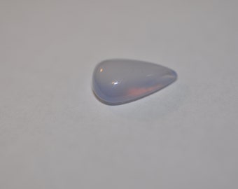 Blue chalcedony Cabochon Pear Shape