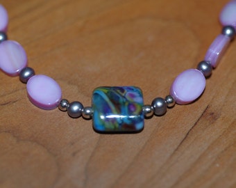 Lavender Pearls Necklace