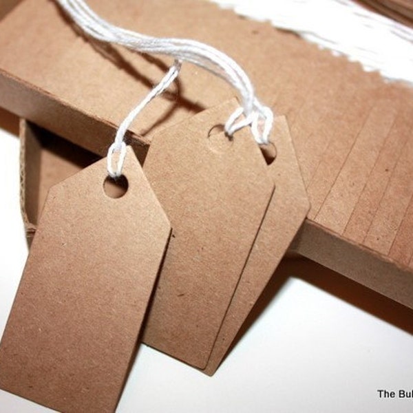 Traditional Gift Tags, Eco Friendly, boxed set