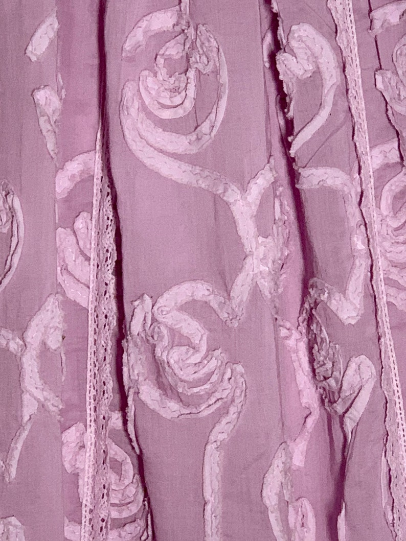 Robe d'été MELODY romantique colorée pour petite fille, Robe fille bohème brodée coton et pastels, Robe de cérémonie, Créatrice Française image 9