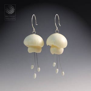 Polymer Clay PDF Tutorial Jellyfish Earrings image 4