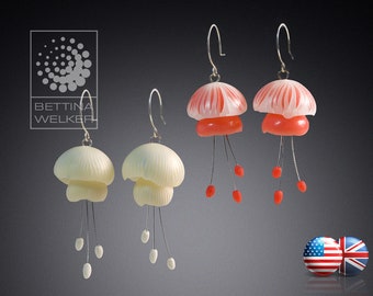 Polymer Clay PDF Tutorial "Jellyfish Earrings"