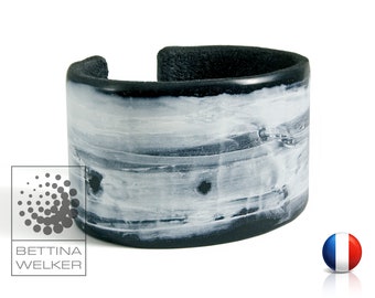 Polymer Clay PDF Tutoriel "Bracelet en Faux Marbre" Version FRANÇAISE