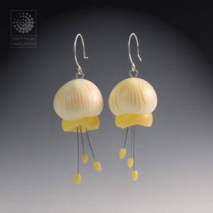 Polymer Clay PDF Tutorial Jellyfish Earrings image 2