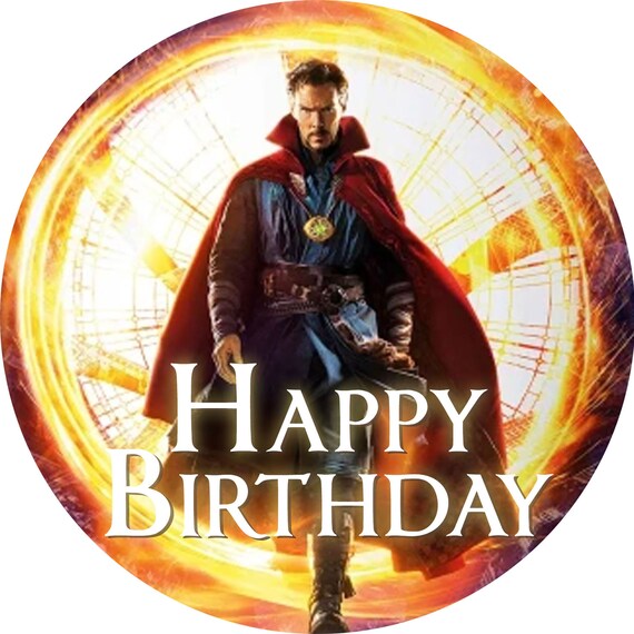 Dr Strange Doctor Strange Birthday Smash Cake Topper Custom | Etsy