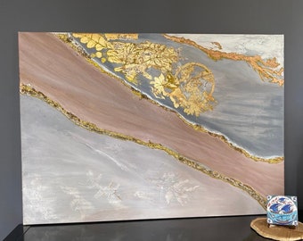 Jupiter-Wandgemälde 50x100 cm